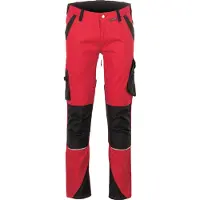 Planam Herren Bundhose rot/schwarz 90 94