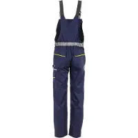 Planam Latzhose marine/gelb/zink 94 98