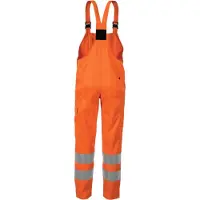Planam Warnschutz Latzhose uni orange Grösse 60