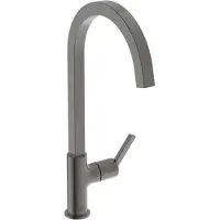 Ideal standard Küchenarmatur GUSTO eck Ala Ausladung 204mm magnetic grey magnetic grey