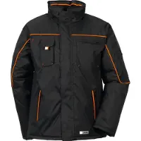 Planam Piper Jacke Winter Gr.XXL schwarz/orange