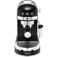 Ufesa Palermo, Espressomaschine, Gemahlener Kaffee, Schwarz