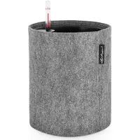 Lechuza 'Trendcover 23 Filz', dark grey, ca. Ø 23 x H 26,5 cm