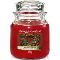 Yankee candle Duftkerze Duftwachsglas mittel Red Apple Wreath 1 St