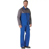 Planam Major Protect Jacke 1 lagig kornblau grau Grösse 64