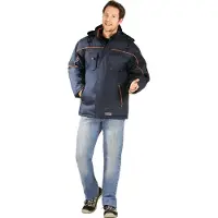 Planam Piper Jacke marine/orange S M