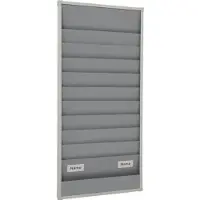 Eichner Planungstafel,15 SchienenA4, Tafelbr. 550 mm