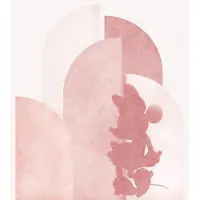 Komar Vliestapete "Digitaldruck Vlies - Minnie Creative Aesthetic - Größe 250 x 280 cm" bedruckt glatt Kinderzimmer