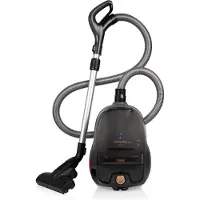 Princess Airmotion Pro, Duftfunktion für frische Luft, Leicht & Kompakt & großes Volumen 4L, wendig mit 3 Rollen, 4,5 kg, 800W, 21 kPa, HEPA-Filter, 12m, 68 dB, Beutelstaubsauger 336090