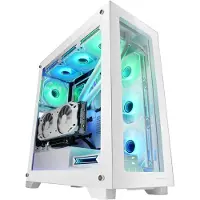 Mars Gaming MC-XP, Tower, PC, Weiß, ATX, EATX, micro ATX, Mini-ITX, 16,8 cm, 41,2 cm