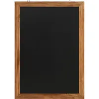 Europel Kreidetafel mit Holzrahmen, 500 x 700 mm, natur