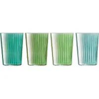 LSA International Becher L.S.A. Gems Glas Grün 560 ml (4-Stück)
