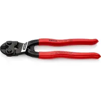 Knipex Kompaktbolzenschneider DIN ISO 5743 L.200mm Form 3 gerade mit Aussparung schwarz atram. Griffe Ku...