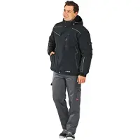 Planam Jacke Neon Grösse XL grau/grün