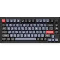 Keychron Q1 Knob Gateron G Pro Brown - Gaming Tastatur - schwarz/blaugrau