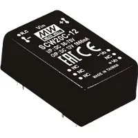 MEAN WELL SCW20C-12, 36 - 75 V, 20 W, 12 V, RoHS, 750 Stück(e)