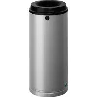 VAR Papierkorb, 24 Liter, silber