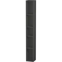 Duravit Regalelement L-CUBE 180x180x1400mm graphit matt
