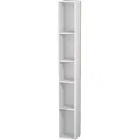 Duravit Regalelement L-CUBE 180x180x1400mm weiss hochglanz