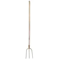 SHW Streugabel 3 Zinken mit Buche-Pappel-Stiel