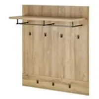 Sconto Garderobenpaneel Cochem ¦ holzfarben ¦ Holzwerkstoff ¦ Maße (cm): B: 93,6 H: 101 T: 32.5
