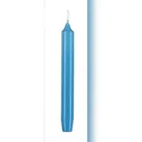 Kopschitz Kerzen Leuchterkerzen, Tafelkerzen, Haushaltskerzen Ocean Blau, 200 x Ø 25 mm, 12 Stück