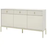 Möbel Kraft Sideboard ¦ beige ¦ Maße (cm): B: 154 H: 83 T: 39.0