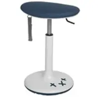 Sitness X Bürohocker ¦ blau ¦ Maße (cm): B: 33 H: 40 T: 33.0