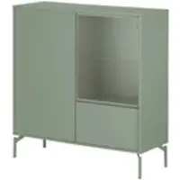 Love it Highboard ¦ grün ¦ Maße (cm): B: 113,5 H: 118 T: 43.0