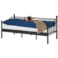Möbel Kraft Metallbett ¦ schwarz ¦ Maße (cm): B: 98 H: 92