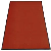 Miltex Schmutzfangmatte Eazycare Style, eckig, antistatisch, UV-beständig, waschbar, High-Twist-Nylon & Niltrilgummi, 850 x 1500 mm, braunrot