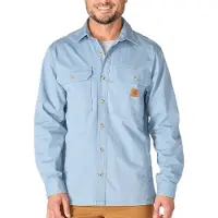 Carhartt Hemd Newcastle Relaxed Shirt Herren Rolling Thunder-S