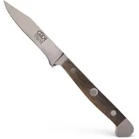 Güde Gemüsemesser, geschmiedet, Serie Alpha Eiche, Doppelkropf, Griff Eichenholz