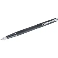 Diplomat Füllhalter Traveller schwarz matt M