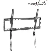 Puremounts PM-BT610 - TV-Wandhalterung, neigbar, bis 45 kg, 37" - 80", schwarz