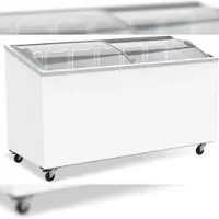 A&S polarny A&S Tiefkühltruhe mit Glasschiebedeckeln | 461 Liter | 6 Körbe
