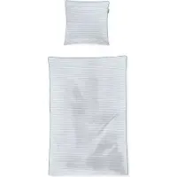 Irisette Mako-Satin Bettwäsche Tokio 8607 weiss 135x200 cm + 80x80 cm
