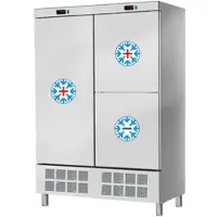 EURAST Kühl-gefrierschrankkombination 2 türen 560x542 und 1 gefrierfach - 1400x720x2070 mm - 810 W 230/1V - 70220609
