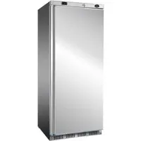 A&S polarny Gastro Edelstahl Tiefühlschrank Gewerbetiefkühlschrank Gefrierschrank 1 Tür 555 L -10/-22°C
