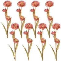 Creativ Green künstliche Pflanze Strohblume, 61cm, rosa, 8er Set