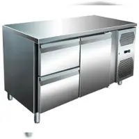 A&S polarny A&S VIP Kühltisch mit 1x 2 Schubladen und 1 Tür -2 bis +8¬∞C 1.360x700x860 mm