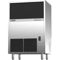 Brema Eiswürfelbereiter mit Ablaufpumpe Eisproduktion: ca. 95 kg / 24 Stunden Luftkühlung R290, 870 W 738x600 mmx1010 mm