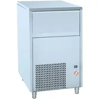 EURAST Eiswürfelmaschine massive eiswürfel 25 kg/tag kapazität 6 kg - 365x495x600 mm - 500 W 230/1V - 78100G08