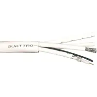 Sytronic SAT QUATTRO-5 - SAT-Koaxialkabel, Quattro, Ø 13,75 mm, 90 dB, 5 m