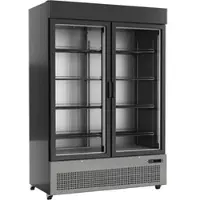 EURAST Gefrierschrank-schaufenster grosse kapazität, mit 2 türen - 1375x725x2025 mm - 400 W 230/1V - 14AER137