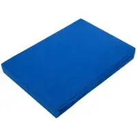 EXKLUSIV HEIMTEXTIL Jersey Spannbettlaken für Wasserbetten Rundumgummizug 200 x 220 cm Royalblau