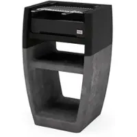 MAESTRO FERRETERO MF - EGO CORTA Modell Holz- und Holzkohlegrill (Schwarzgrau - 60 x 47 x 95 cm) REF: 8002
