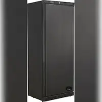 A&S polarny Gastro Kühlschrank Gewerbekühlschrank Lagerkühlschrank schwarz 1 Tür 0/+8°C 620 L
