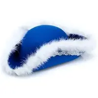 Buttinette Funken-Dreispitz, blau