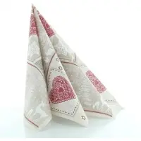 Sovie HORECA Serviette Karina aus Linclass Airlaid 40 x 40 cm, 50 Stück - Weihnachten Xmas Stillleben